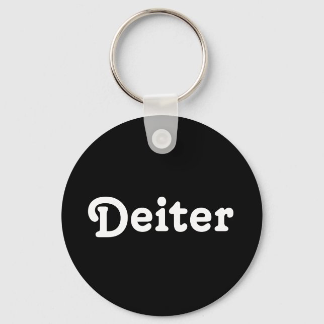 Porte-clés Chaîne de clés Deiter (Recto)