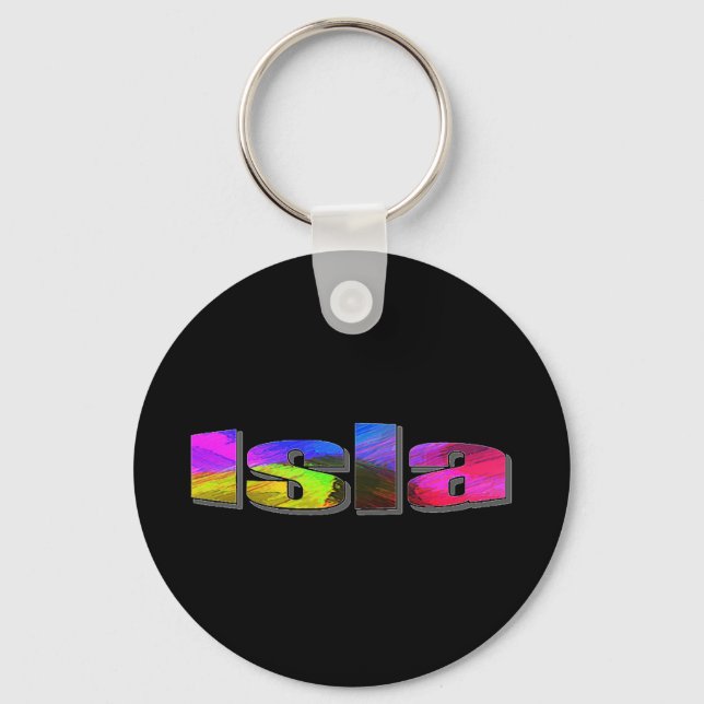 Porte-clés Chaîne de clés d'Isla (Recto)