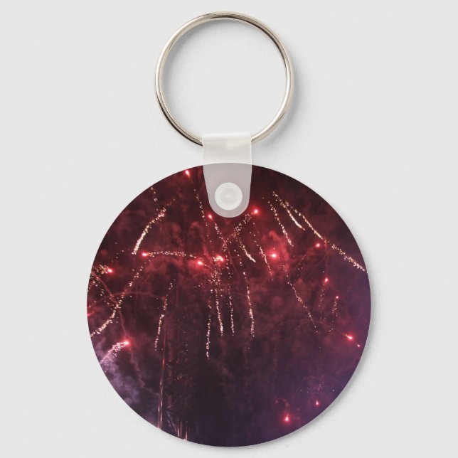 Porte-clés Chaîne de clés Feux d'artifice (Recto)
