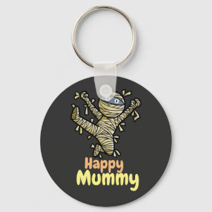 Porte-clés Chaîne de clés Happy Mummy personnalisable