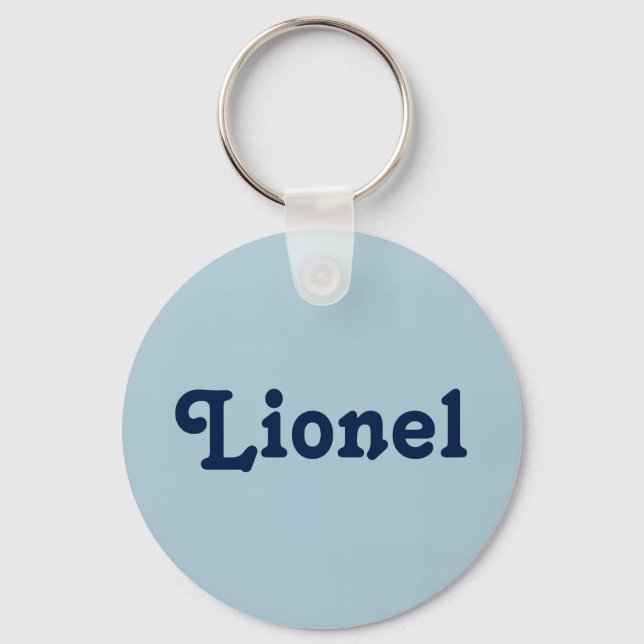 Porte-clés Chaîne de clés Lionel (Recto)
