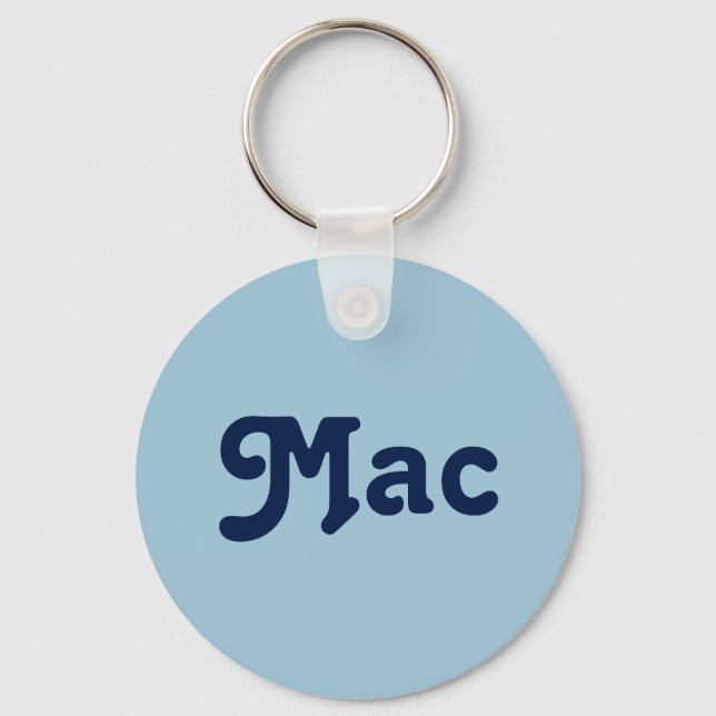 Porte-clés Chaîne de clés Mac (Recto)
