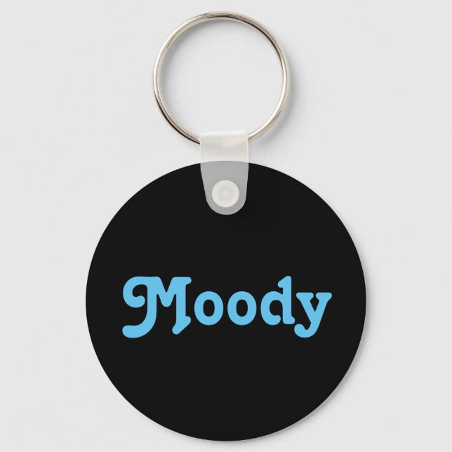 Porte-clés Chaîne de clés Moody (Recto)