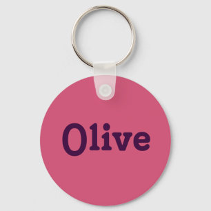 Porte-clés Chaîne de clés Olive