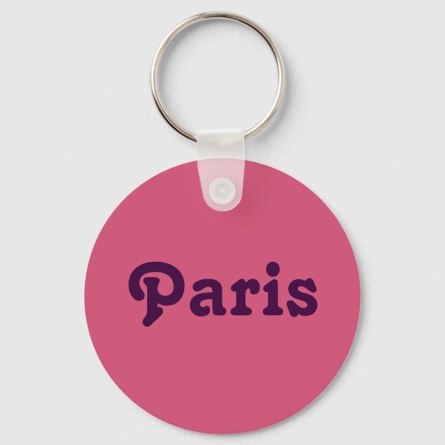 Porte-clés Chaîne de clés Paris (Recto)