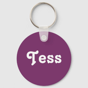 Porte-clés Chaîne de clés Tess