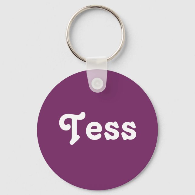 Porte-clés Chaîne de clés Tess (Recto)