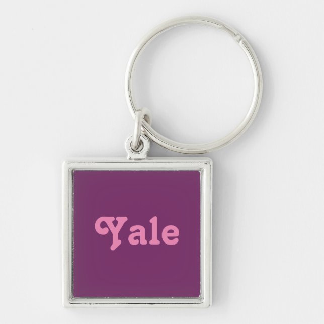 Porte-clés Chaîne de clés Yale (Devant)