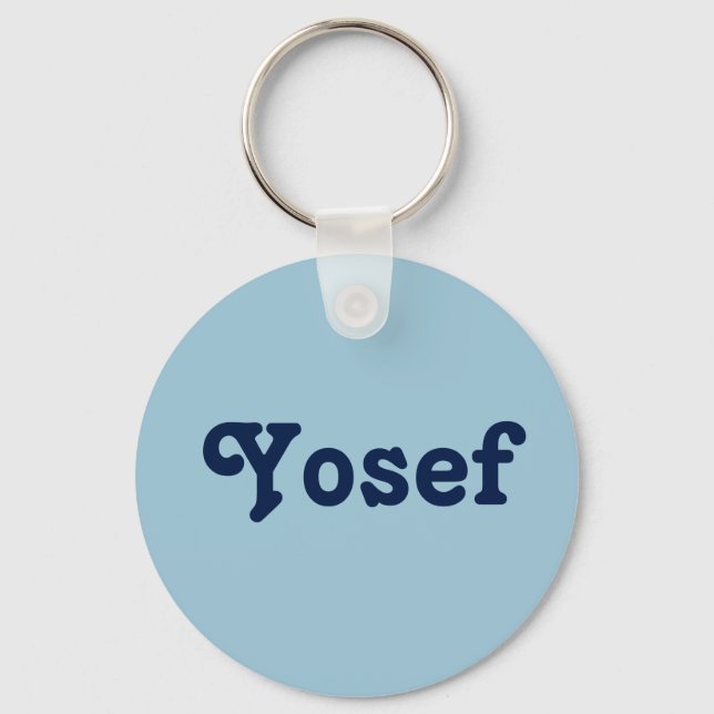 Porte-clés Chaîne de clés Yosef (Recto)