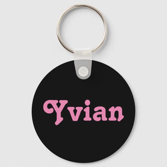 Porte-clés Chaîne de clés Yvian (Recto)
