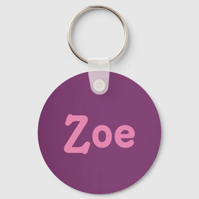 Porte-clés Chaîne de clés Zoe (Recto)