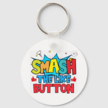 Chaîne YouTube Vlogger Youtuber Key Rings