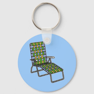 Porte-clés Chaise longue de jardin