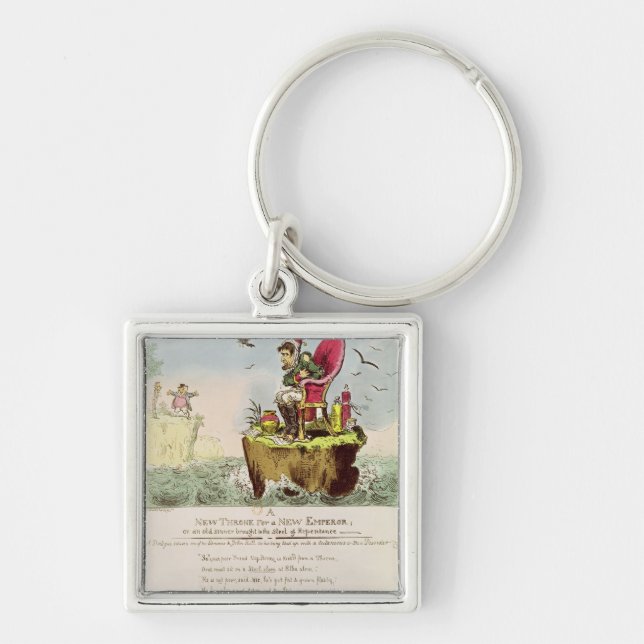 Porte-clés Chaise osseuse de l'Île d'Elbe, éditée par S. (Devant)