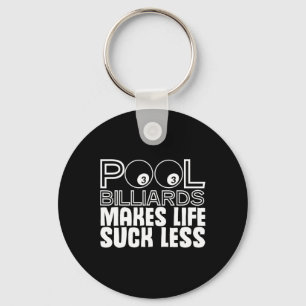 Porte-clés Chalk Rack Huit boules Barres Billard Billard Snoo