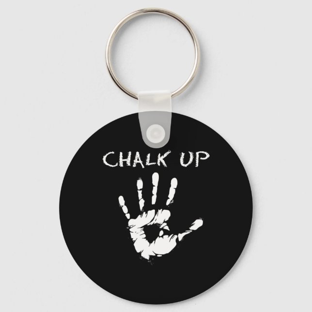 Porte-clés Chalk Up - Escalade et Bloc  (Recto)