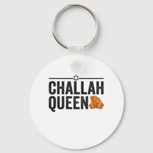 Porte-clés Challah Queen Funny Hanoukka Jewish Holiday Cadeau