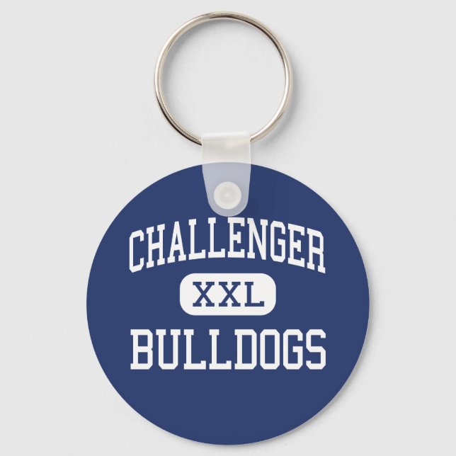 Porte-clés Challenger Bulldogs Middle Glendale Arizona (Recto)