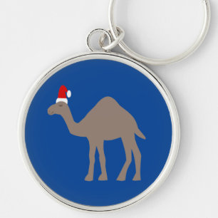 Porte-clés Chameau de Noël mignon