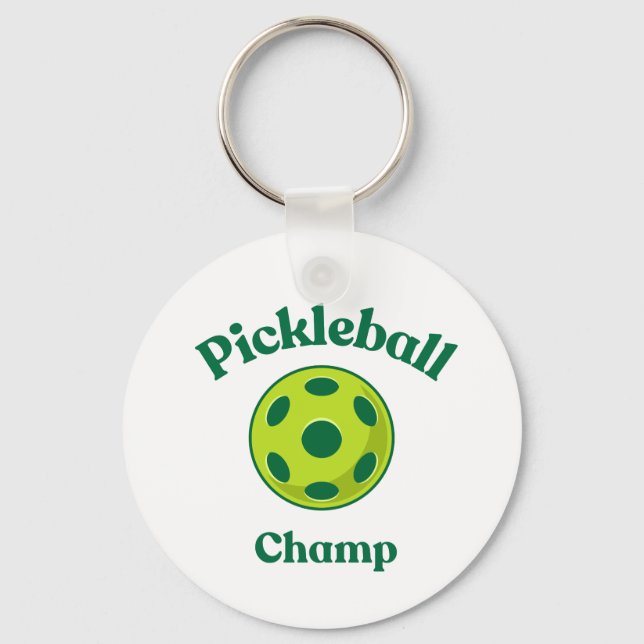 Porte-clés Champ de basket-ball (Verso)