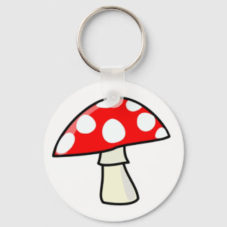 Porte-clés champignon