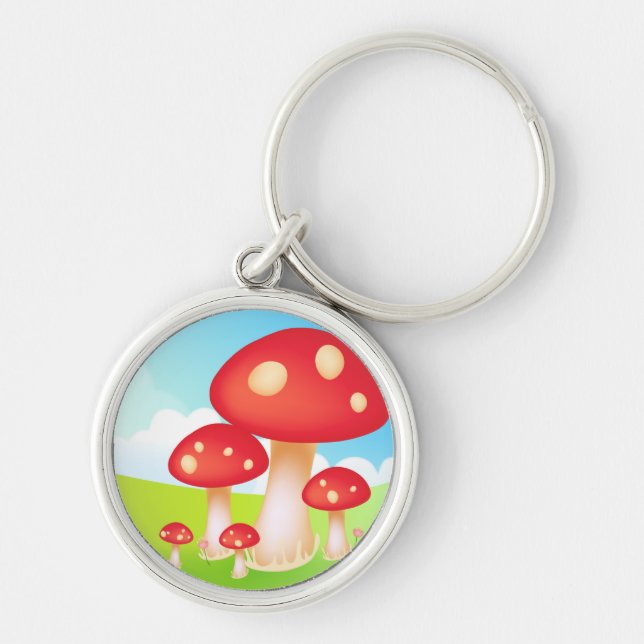 Porte-clés Champignons (Devant)