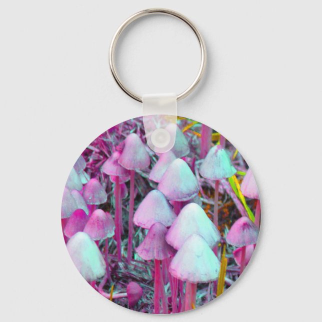 Porte-clés Champignons psychédéliques (Recto)