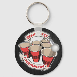Porte-clés Champion Beer Pong Personnalisable