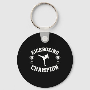Porte-clés Champion de kickboxing