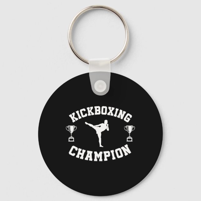 Porte-clés Champion de kickboxing  (Recto)