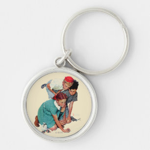 Porte-clés Champion de marbre