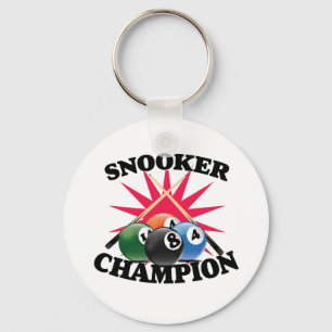Porte-clés Champion de snooker