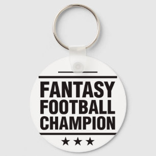Porte-clés Champion du football d'imaginaire !