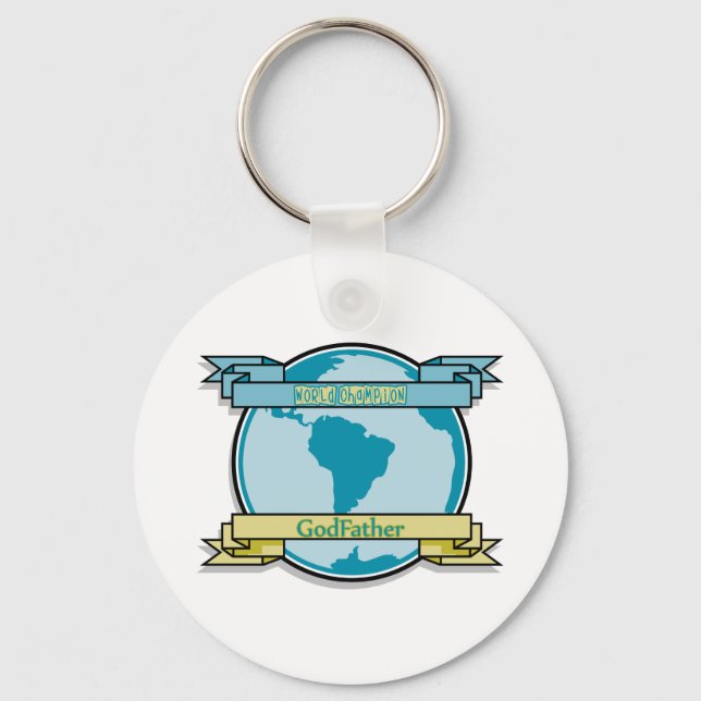 Porte-clés Champion du Monde Parrain (Recto)