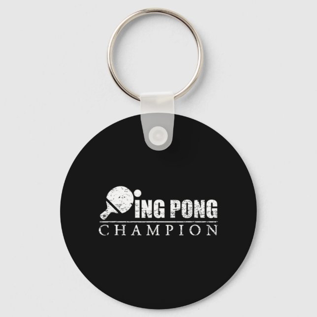Porte-clés Champion Ping Pong (Recto)