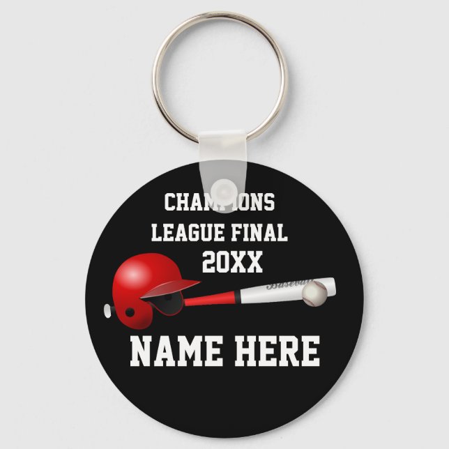 Porte-clés Championnat de baseball de football (Recto)