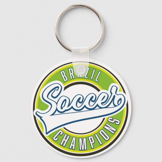 Porte-clés Champions de football du Brésil (Recto)