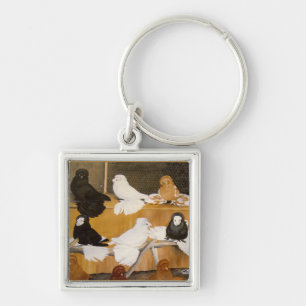 Porte-clés Champions Trumpeter Pigeon