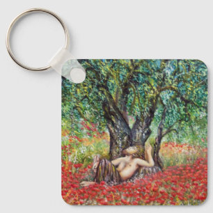 PORTE-CLÉS CHAMPS DE PAN, D'OLIVE ET DE POPPY