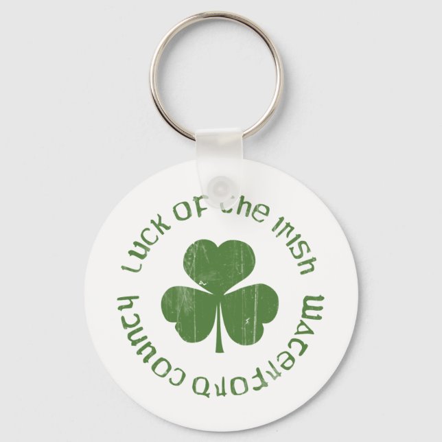 Porte-clés chance de l'irlandais (Recto)