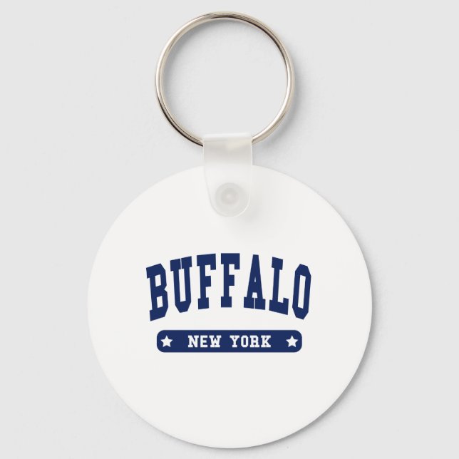 Porte-clés Chandails Buffalo New York College Style (Recto)