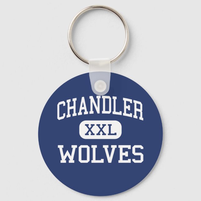 Porte-clés Chandler - Wolves - High School - Chandler Arizona (Recto)