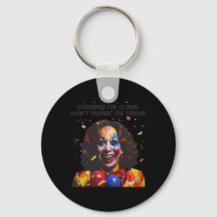Porte-clés Changer le clown ne changera pas le cirque Kamala