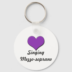 Porte-clés Chant Mezzo-soprano Porte - clé