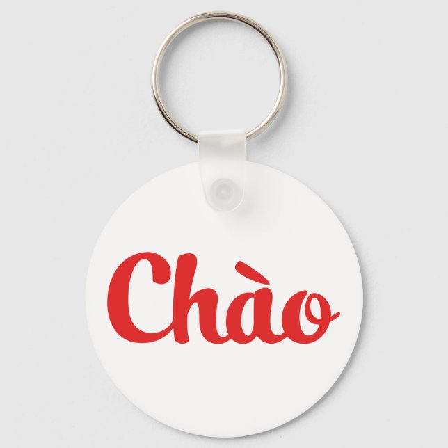 Porte-clés Chào / Hello ~ Vietnam / Vietnamese / Tiếng Việt (Recto)