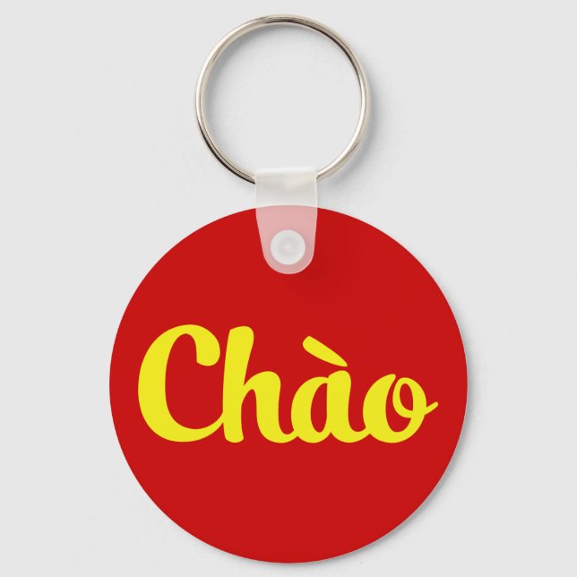 Porte-clés Chào / Hello ~ Vietnam / Vietnamien / Tiêt Viêt (Recto)