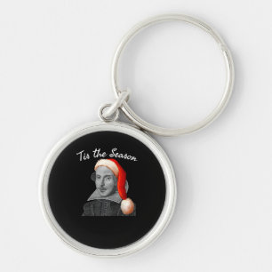 Porte-clés Chapeau de Noël vintage du Père Noël Drôle de sais