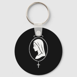 Porte-clés Chapelet de la Vierge Marie - Art de prière cathol