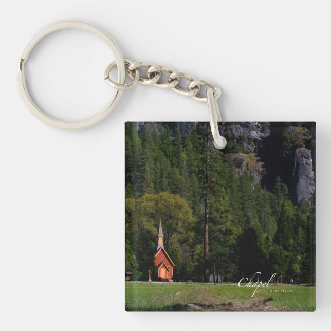 Porte-clés Chapelle de Yosemite (Devant)