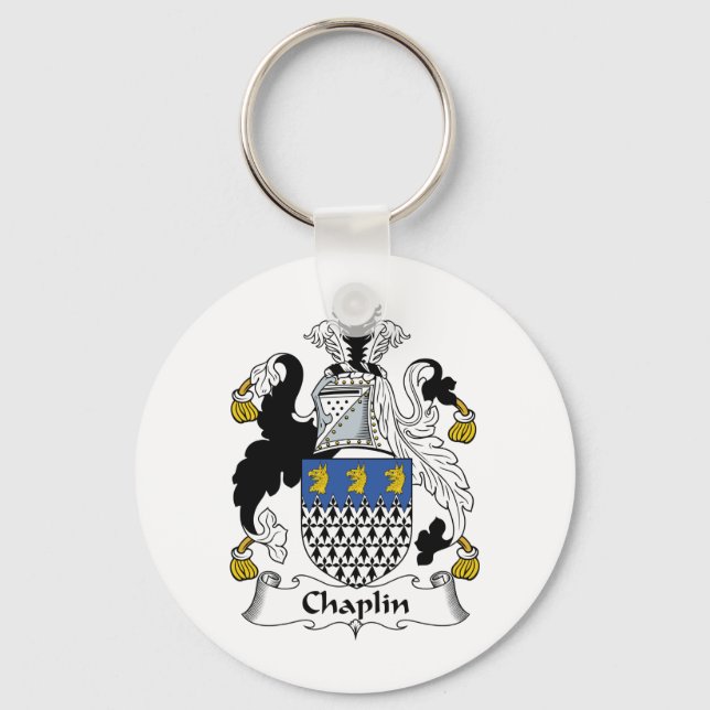 Porte-clés Chaplin Famille Crest (Recto)